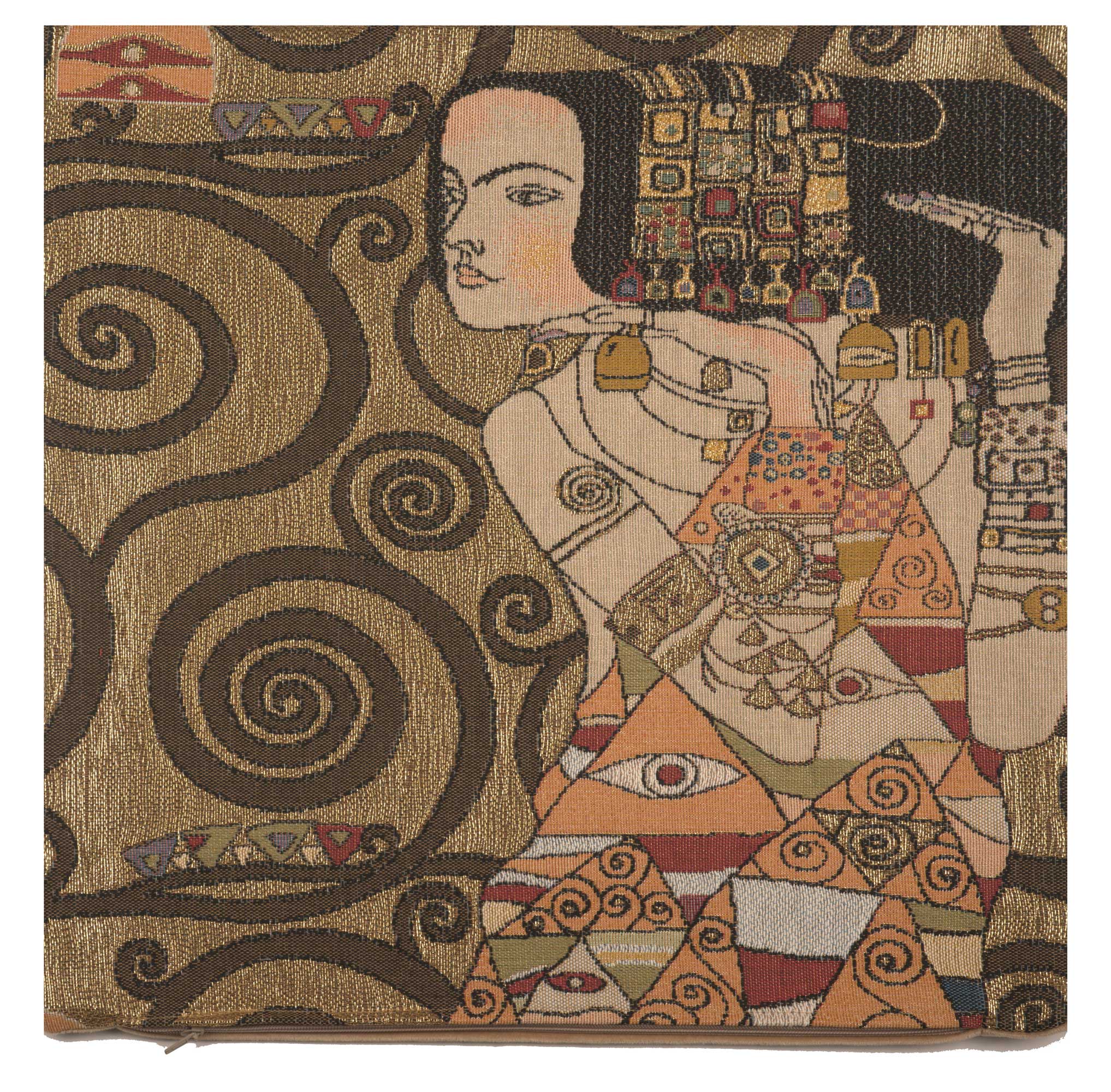 Klimt Or - L'Attente French Tapestry Cushion