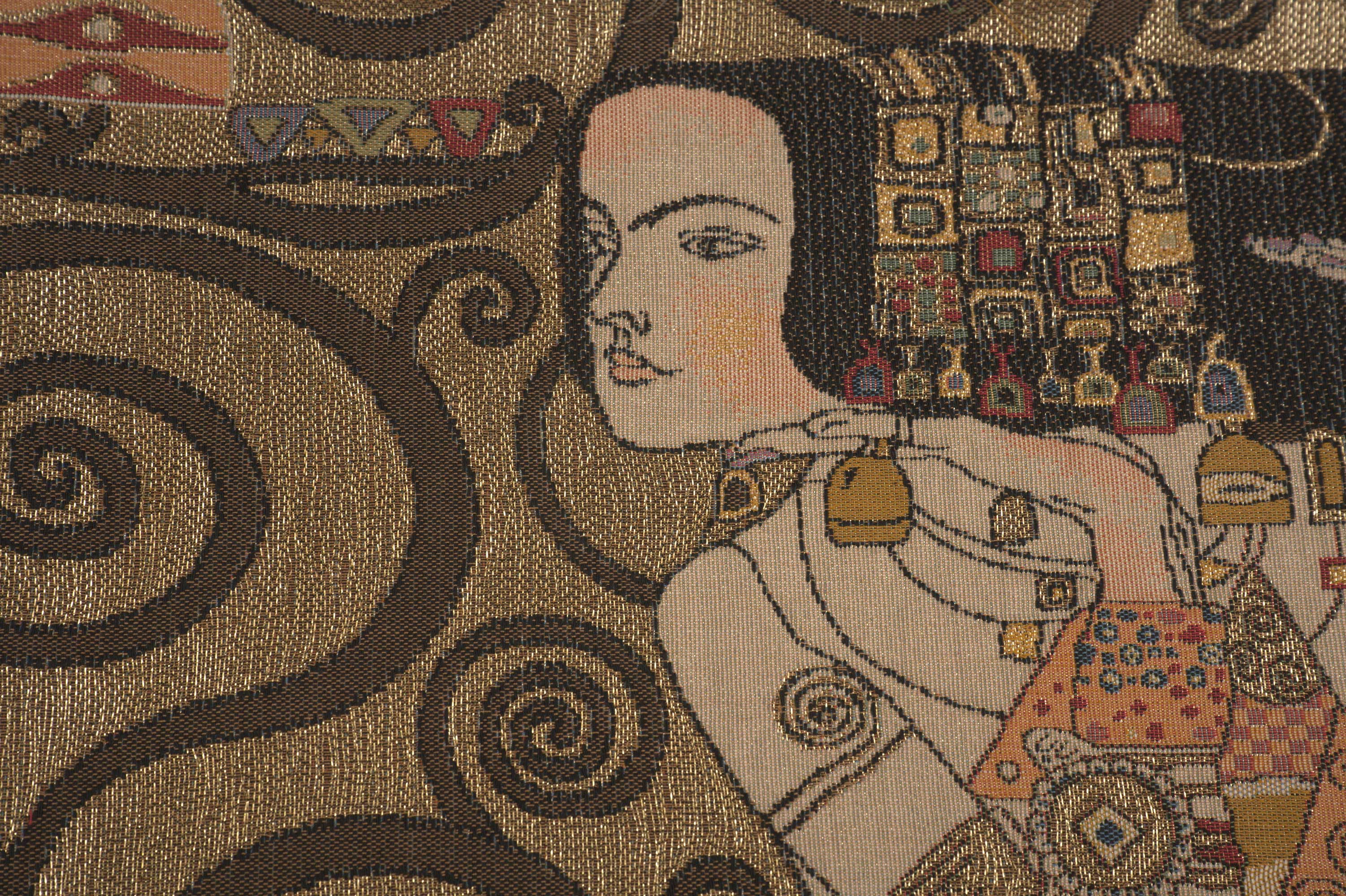 Klimt Or - L'Attente French Tapestry Cushion