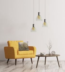 Wawel Forest right Belgian Tapestry Cushion