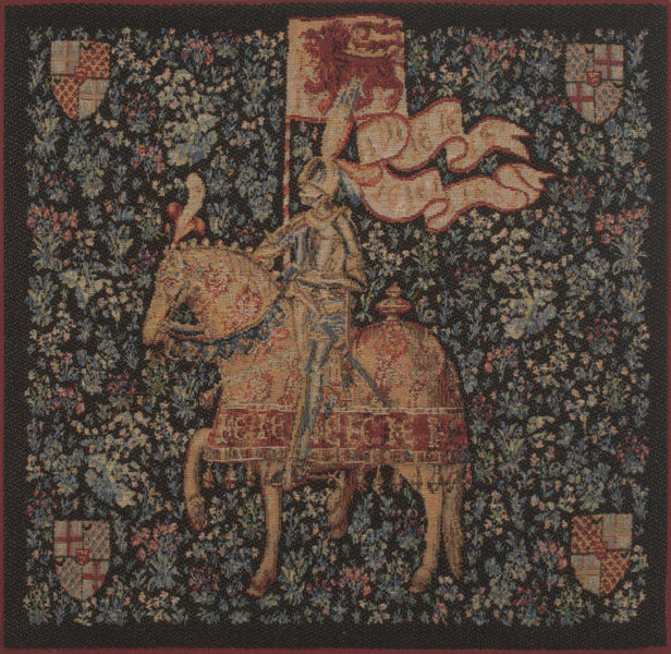 The Knight French Tapestry Cushion