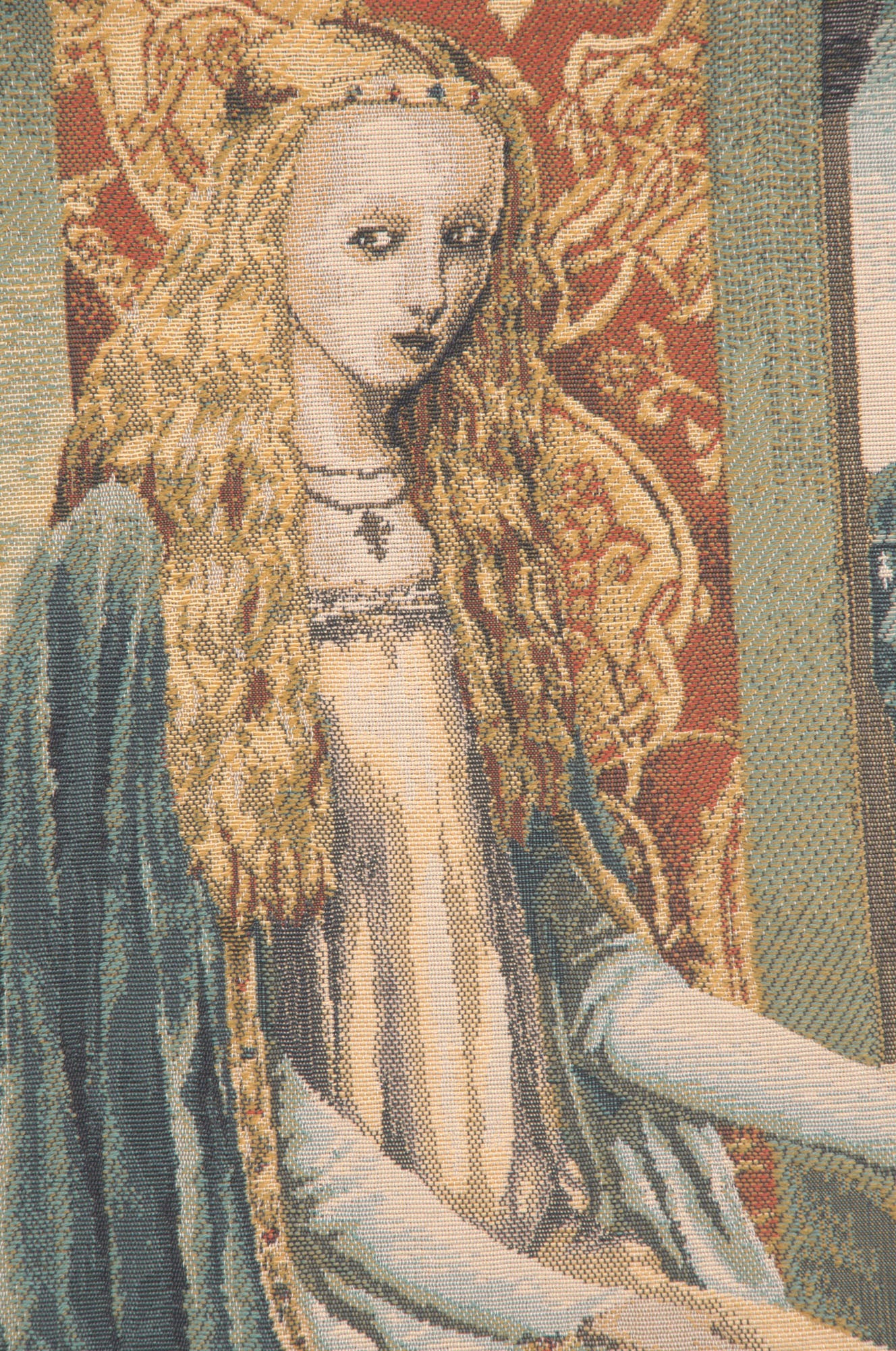 Lady 1 Belgian Tapestry Cushion