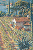 Lakeside Vineyard Right Belgian Tapestry Cushion