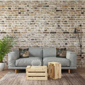 Varenna Reflections Boat Belgian Tapestry Cushion