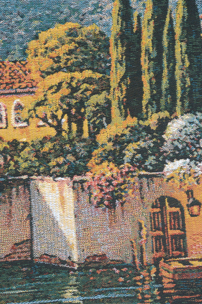 Varenna Reflections Village Right Belgian Tapestry Cushion