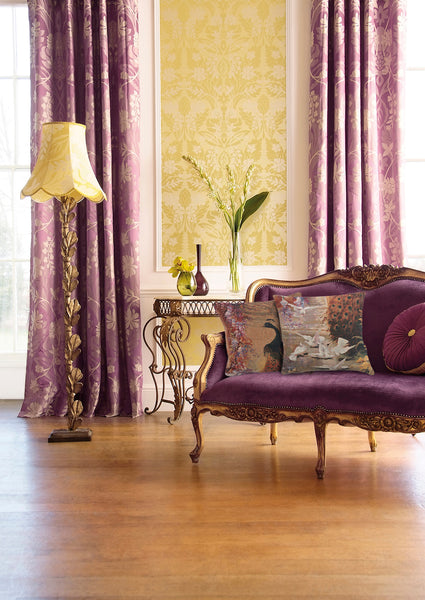 Peacock & Doves Belgian Tapestry Cushion