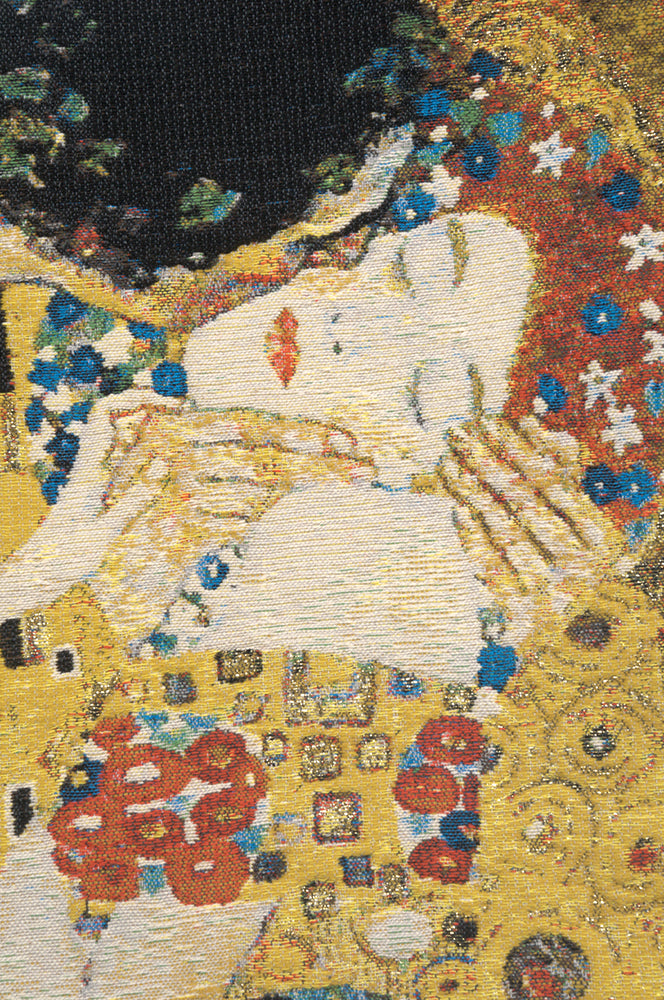 Kiss II Belgian Tapestry Cushion
