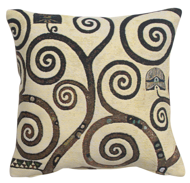 Lebensbaum  Branches Belgian Tapestry Cushion