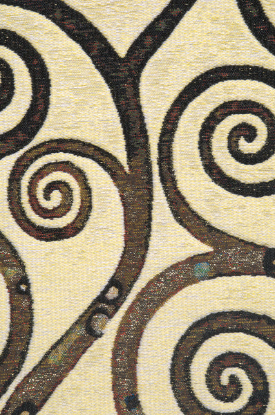 Lebensbaum  Branches Belgian Tapestry Cushion