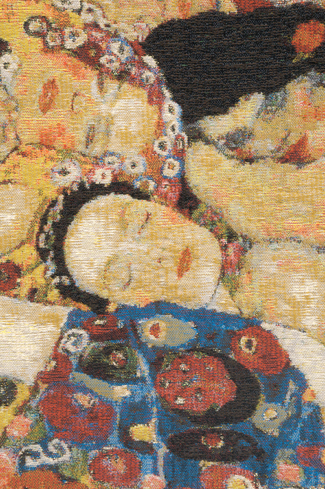 Virgin Faces Belgian Tapestry Cushion