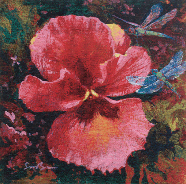 Gratitude I Belgian Tapestry Cushion