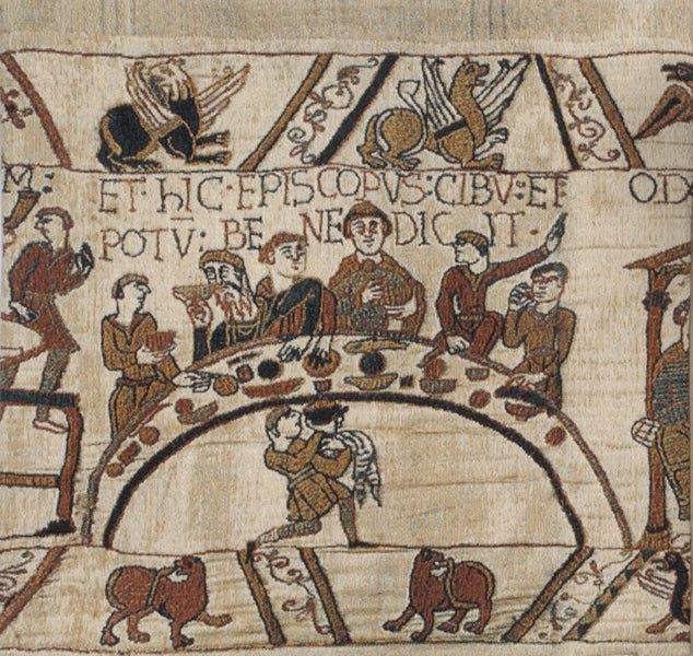 Banquet Table Belgian Tapestry Cushion