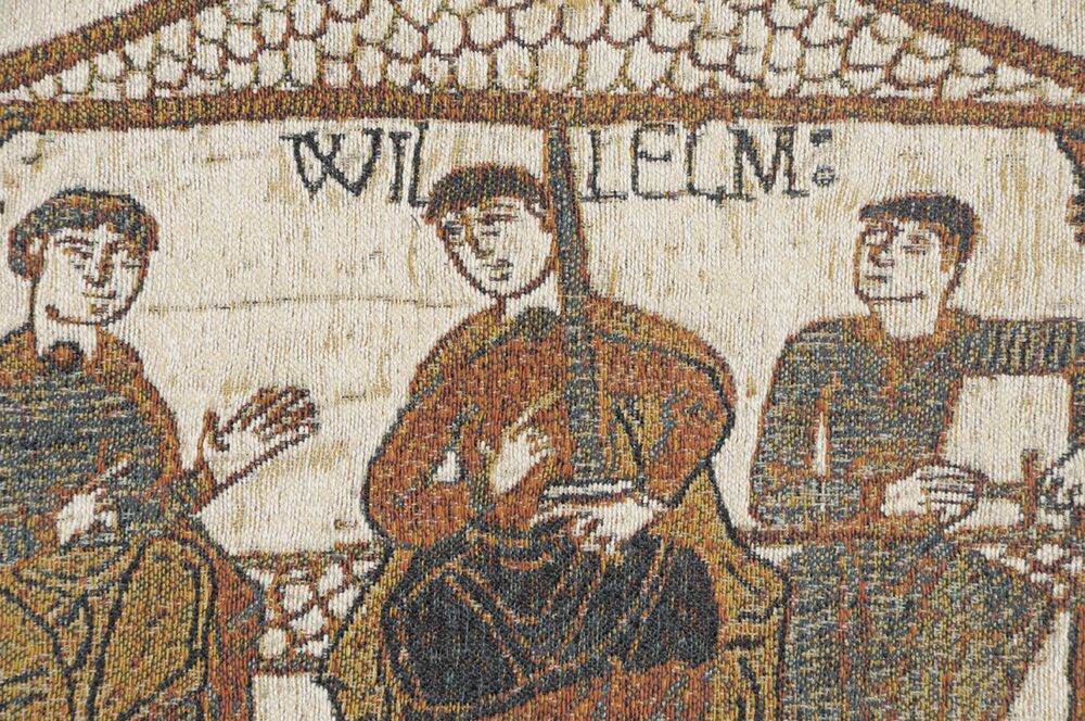 Banquet Feast Belgian Tapestry Cushion