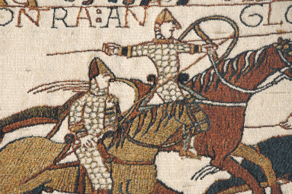 Battle of Hastings I Belgian Tapestry Cushion