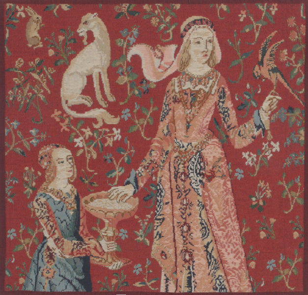 Licorne Gout Belgian Tapestry Cushion