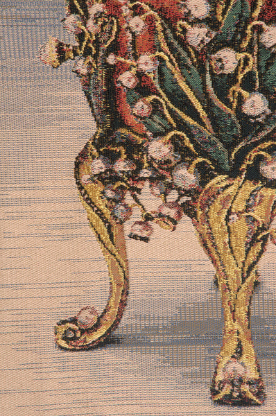 Lily of the Valley - Russian Jewel I Belgian Tapestry Wall Hanging