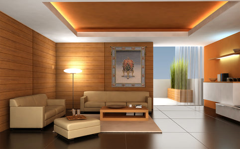 Lily of the Valley - Russian Jewel I Belgian Tapestry Wall Hanging