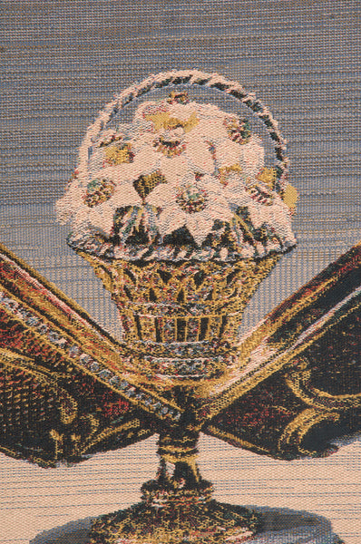 Spring Flower - Russian Jewel II Belgian Tapestry Wall Hanging