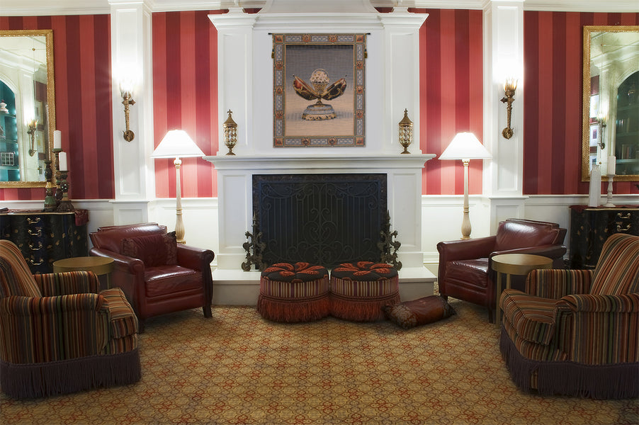 Spring Flower - Russian Jewel II Belgian Tapestry Wall Hanging