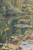 Monet's Garden without Border IV Belgian Tapestry Wall Hanging