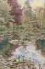 Monet's Garden without Border IV Belgian Tapestry Wall Hanging