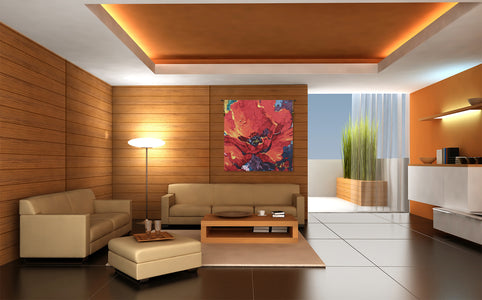 Desiree by Simon Bull III Belgian Tapestry Wall Hanging