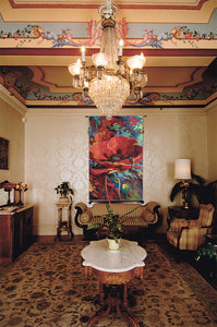 Awakening Belgian Tapestry Wall Hanging