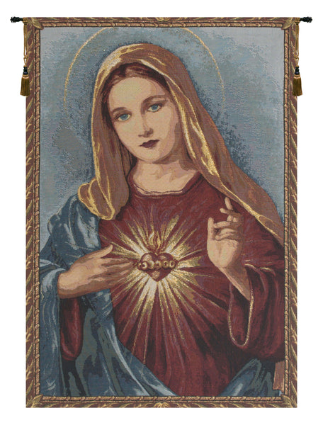 Sacred Heart of Mary European Tapestries
