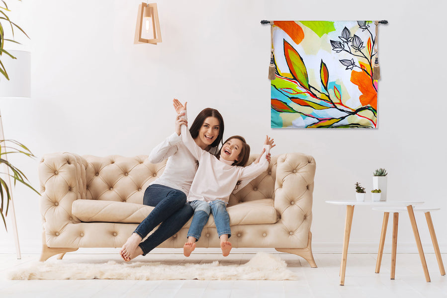 The Blossoms Fine Art Tapestry