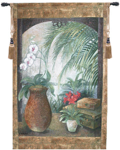Orchids In Paradise Fine Art Tapestry