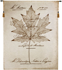 Maple Document Fine Art Tapestry