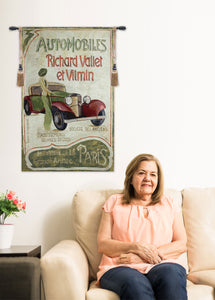 Automobile Club Fine Art Tapestry