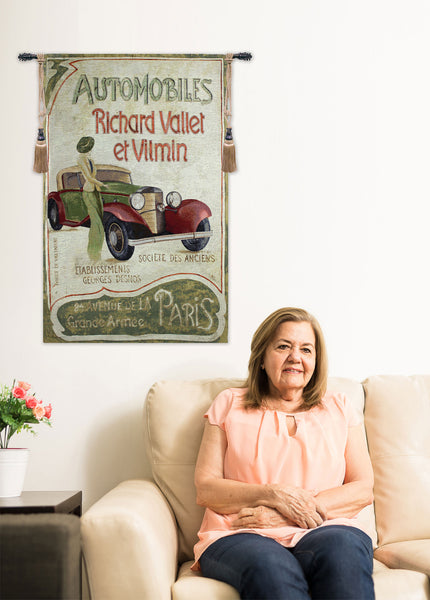 Automobile Club Fine Art Tapestry