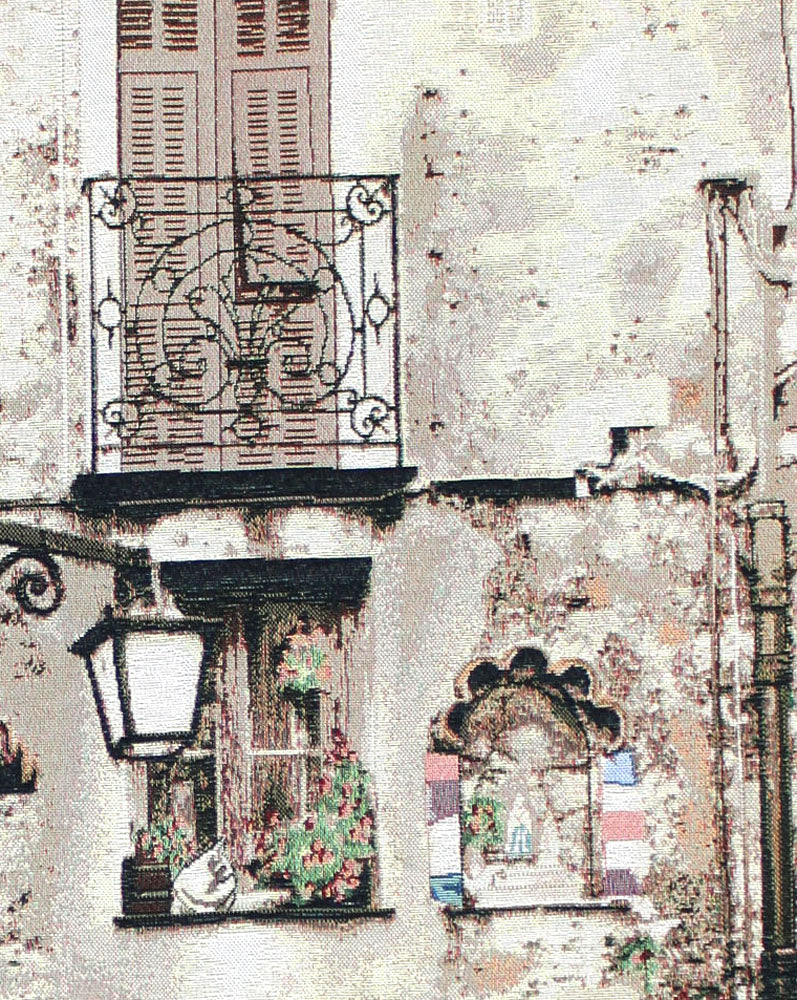 Cat In A Window I Fine Art Tapestry