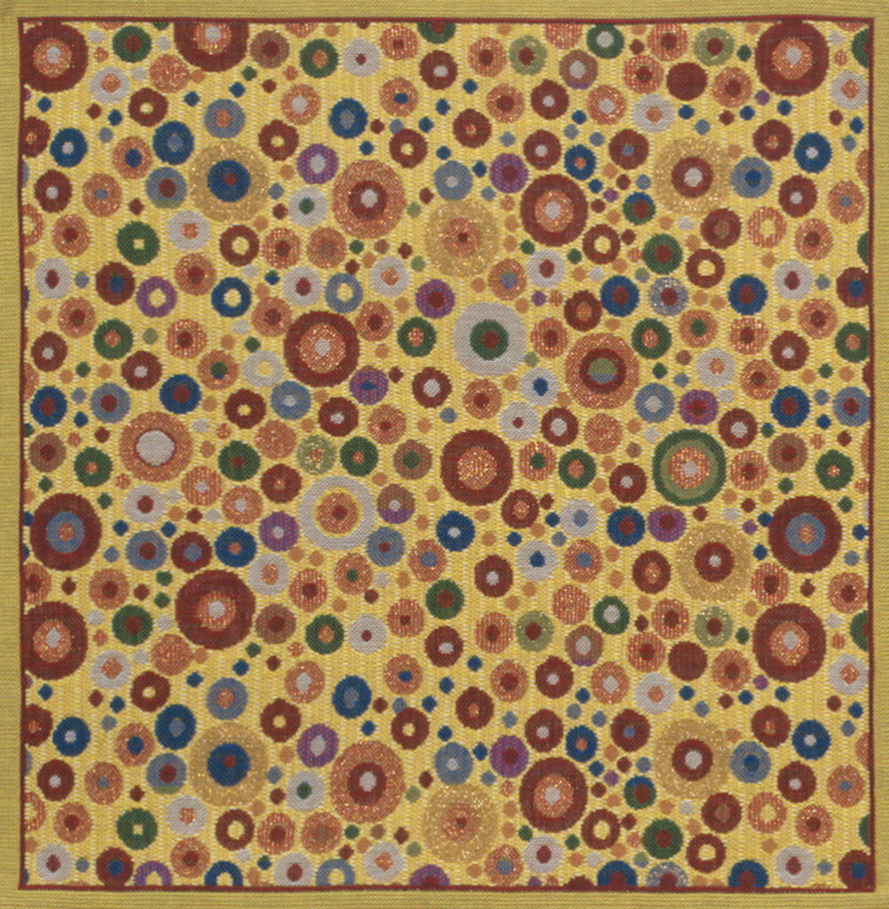 Klimt Polka Dots Belgian Cushion Cover