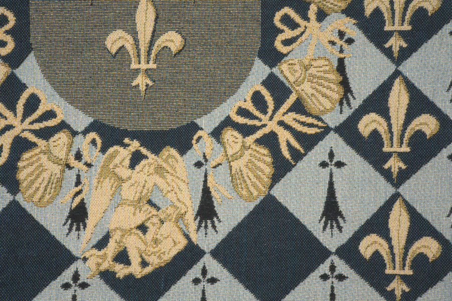 Medieval Crest I European Cushion Cover