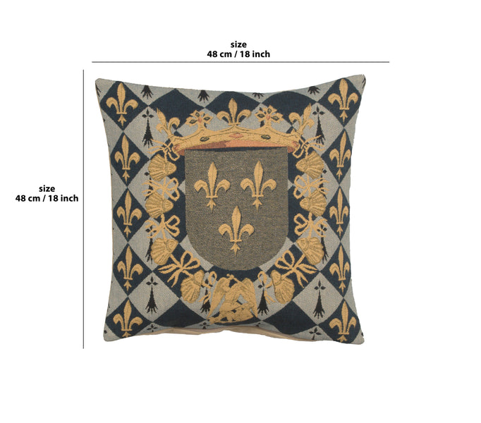Medieval Crest I European Cushion Cover