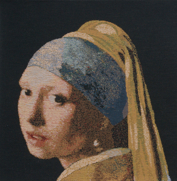 Girl With The Pearl Earring Belgian Cushion Cover