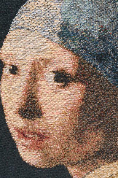 Girl With The Pearl Earring Belgian Cushion Cover