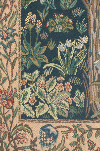 The Tree of Life Portiere Belgian Tapestry