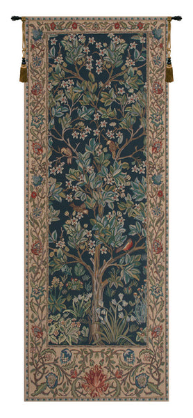 The Tree of Life Portiere Belgian Tapestry