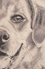 Happy Canine Stretched Wall Tapestry