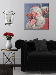 Kringle Nose Stretched Wall Tapestry