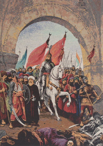 Tyrant March Stretched Wall Tapestry