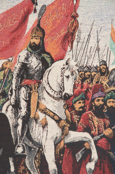 Tyrant March Stretched Wall Tapestry