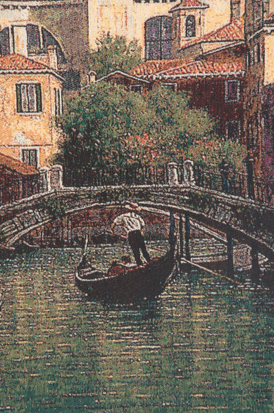 Floating Venice Stretched Wall Tapestry