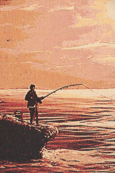 To Catch a Fish Stretched Wall Tapestry