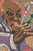 Jazz Band Stretched Wall Tapestry