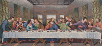The Last Supper Tapestry Panel (Large) Stretched Wall Tapestry by Leonardo da Vinci