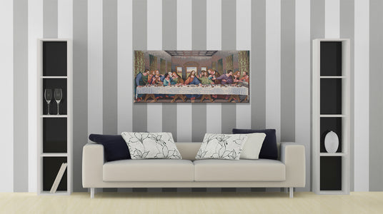 The Last Supper Tapestry Panel (Large) Stretched Wall Tapestry