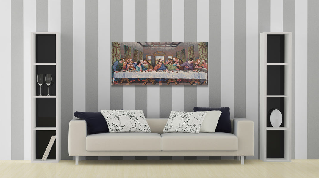 The Last Supper Tapestry Panel (Large) Stretched Wall Tapestry